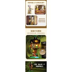 CADA DOUBLEE C66013 66013 THƯ VIỆN NHÀ TRÊN CÂY bộ đồ chơi xếp lắp ráp ghép mô hình Creator Sáng Tạo 1808 khối