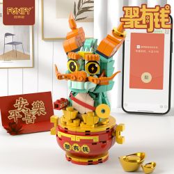 FUNIFY W9801 9801 THU THẬP TIỀN bộ đồ chơi xếp lắp ráp ghép mô hình Creator Sáng Tạo