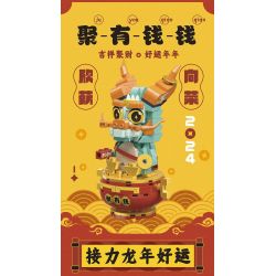 FUNIFY W9801 9801 THU THẬP TIỀN bộ đồ chơi xếp lắp ráp ghép mô hình Creator Sáng Tạo