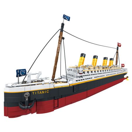 SX 9009 TÀU TITANIC bộ đồ chơi xếp lắp ráp ghép mô hình Creator Sáng Tạo 1507 khối