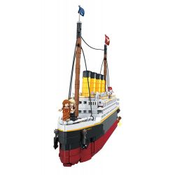 SX 9009 TÀU TITANIC bộ đồ chơi xếp lắp ráp ghép mô hình Creator Sáng Tạo 1507 khối