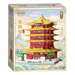 GUDI 51102 PHIÊN BẢN SƯU TẬP THÁP HẠC VÀNG bộ đồ chơi xếp lắp ráp ghép mô hình Creator Sáng Tạo 1422 khối