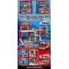 ZHEGAO QL2259 2259 CHỮA CHÁY RỪNG bộ đồ chơi xếp lắp ráp ghép mô hình City Thành Phố 776 khối