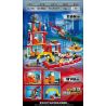 ZHEGAO QL2260 2260 DỊCH VỤ CHỮA CHÁY BIỂN bộ đồ chơi xếp lắp ráp ghép mô hình City MARITIME FIRE STATION Thành Phố 779 khối