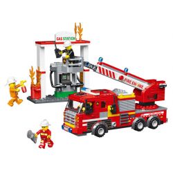 TOP TOY TC28005 28005 ZHEGAO QL2262 2262 XE CỨU HỘ TRÊN KHÔNG bộ đồ chơi xếp lắp ráp ghép mô hình City Thành Phố 430 khối