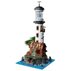 ZHEGAO 613003 NGỌN HẢI ĐĂNG LÀNG CHÀI bộ đồ chơi xếp lắp ráp ghép mô hình Creator LIGHTHOUSE Sáng Tạo 2340 khối
