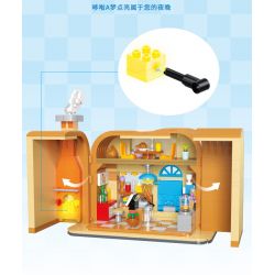 BALODY 21084 TIỆM BÁNH DOREMON bộ đồ chơi xếp lắp ráp ghép mô hình Movie & Game DORAEMON Phim Và Trò Chơi 765 khối