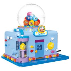 BALODY 21085 CỬA HÀNG ĐỒ CHƠI DOREMON bộ đồ chơi xếp lắp ráp ghép mô hình Movie & Game DORAEMON PROP HOUSE Phim Và Trò Chơi 819 khối