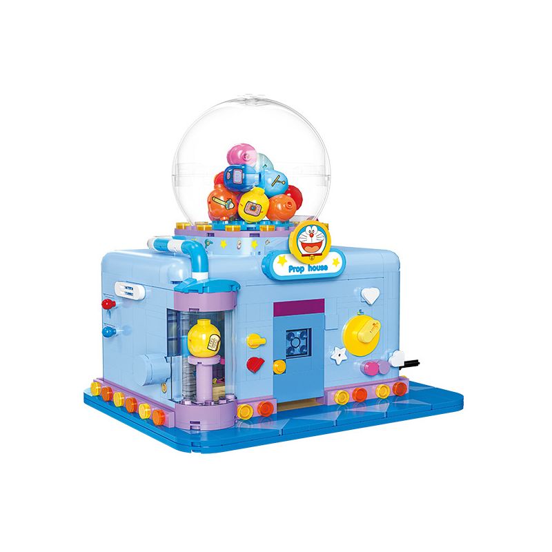 BALODY 21085 CỬA HÀNG ĐỒ CHƠI DOREMON bộ đồ chơi xếp lắp ráp ghép mô hình Movie & Game DORAEMON PROP HOUSE Phim Và Trò Chơi 819 khối