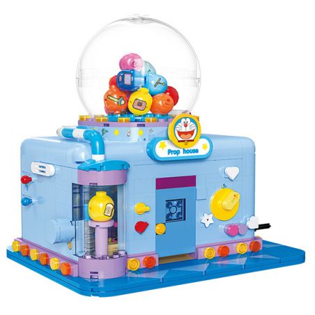BALODY 21085 CỬA HÀNG ĐỒ CHƠI DOREMON bộ đồ chơi xếp lắp ráp ghép mô hình Movie & Game DORAEMON PROP HOUSE Phim Và Trò Chơi 819 khối