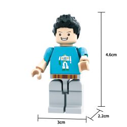 ZHEGAO KB2008 2008 KB2010 2010 CABO CAR GOD TRỞ LẠI VỚI TRANG PHỤC MỚI VÀ VUI NHỘN TRÒ VẼ TÚI MÙ bộ đồ chơi xếp lắp ráp ghép mô hình Movie & Game Phim Và Trò Chơi