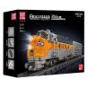 JMBRICKLAYER 51107 MouldKing 12018 Mould King 12018 ĐẦU MÁY DIESEL EMD F7 WP CỦA HOA KỲ bộ đồ chơi xếp lắp ráp ghép mô hình City USA EMD F7 WP DIESEL LOCOMOTIVE Thành Phố 1541 khối