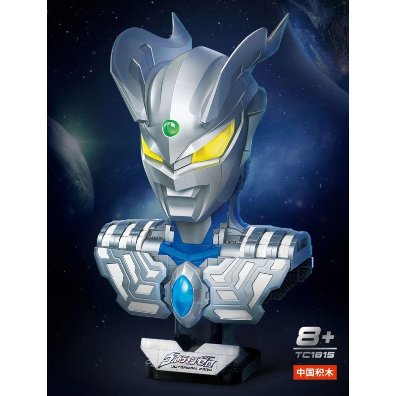 TOP TOY TC1815 1815 ULTRAMAN ZERO BÁN THÂN bộ đồ chơi xếp lắp ráp ghép mô hình Movie & Game Phim Và Trò Chơi 1700 khối