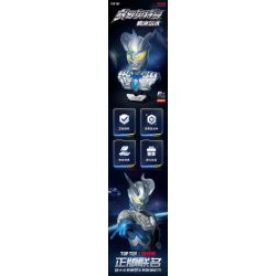 TOP TOY TC1815 1815 ULTRAMAN ZERO BÁN THÂN bộ đồ chơi xếp lắp ráp ghép mô hình Movie & Game Phim Và Trò Chơi 1700 khối
