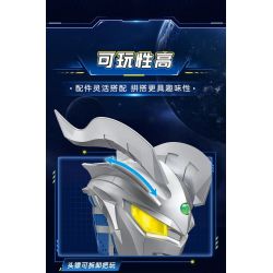 TOP TOY TC1815 1815 ULTRAMAN ZERO BÁN THÂN bộ đồ chơi xếp lắp ráp ghép mô hình Movie & Game Phim Và Trò Chơi 1700 khối