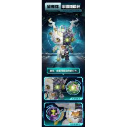 TOP TOY TC1814 1814 THỜI GIAN VÀ KHÔNG NGUYÊN LONG bộ đồ chơi xếp lắp ráp ghép mô hình 900 khối