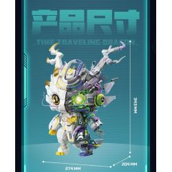 TOP TOY TC1814 1814 THỜI GIAN VÀ KHÔNG NGUYÊN LONG bộ đồ chơi xếp lắp ráp ghép mô hình 900 khối