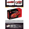 TYGOLL T5044 5044 XE THỂ THAO FERRARI 812 tỷ lệ 1:8 bộ đồ chơi xếp lắp ráp ghép mô hình Technic FERRARI 812 SUPER CAR Kỹ Thuật Công Nghệ Cao Mô Hình Phương Tiện 2926 khối