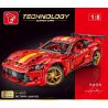 TYGOLL T5044 5044 XE THỂ THAO FERRARI 812 tỷ lệ 1:8 bộ đồ chơi xếp lắp ráp ghép mô hình Technic FERRARI 812 SUPER CAR Kỹ Thuật Công Nghệ Cao Mô Hình Phương Tiện 2926 khối