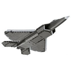 COBI 66022 LOCKHEED F-22 RAPTOR tỷ lệ 1:48 bộ đồ chơi xếp lắp ráp ghép mô hình Military Army Quân Sự Bộ Đội 695 khối