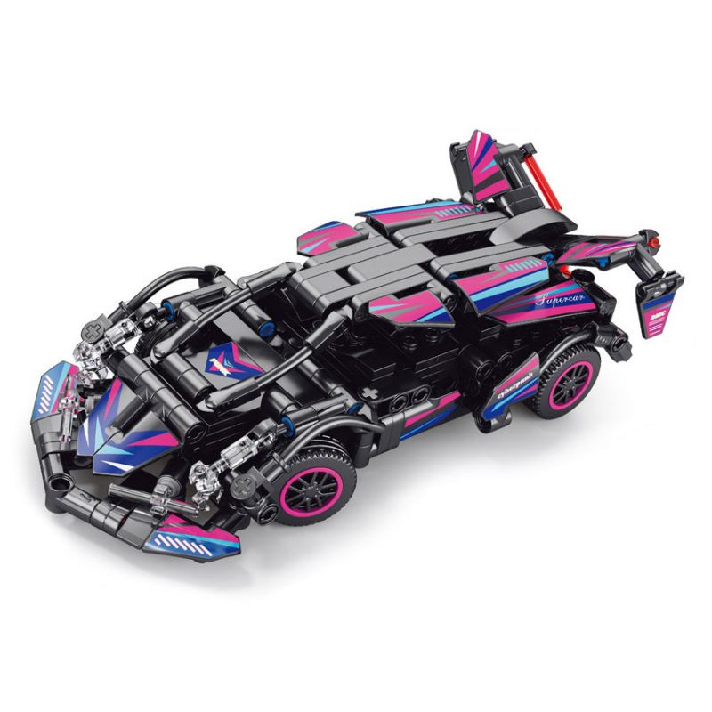 ACHKO 70030 LAMBO V12 1:20 tỷ lệ 1:20 bộ đồ chơi xếp lắp ráp ghép mô hình Technic Kỹ Thuật Công Nghệ Cao Mô Hình Phương Tiện 323 khối