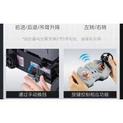 CADA DOUBLEE C61507 61507 CẦN CẨU BỌC THÉP bộ đồ chơi xếp lắp ráp ghép mô hình Technic MILITARY CRANE TRUCK Kỹ Thuật Công Nghệ Cao Mô Hình Phương Tiện 2686 khối