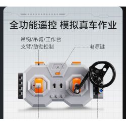 CADA DOUBLEE C61507 61507 CẦN CẨU BỌC THÉP bộ đồ chơi xếp lắp ráp ghép mô hình Technic MILITARY CRANE TRUCK Kỹ Thuật Công Nghệ Cao Mô Hình Phương Tiện 2686 khối