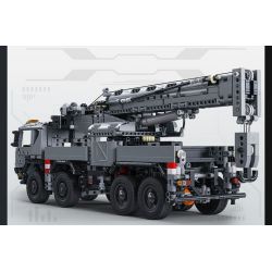 CADA DOUBLEE C61507 61507 CẦN CẨU BỌC THÉP bộ đồ chơi xếp lắp ráp ghép mô hình Technic MILITARY CRANE TRUCK Kỹ Thuật Công Nghệ Cao Mô Hình Phương Tiện 2686 khối