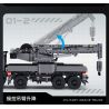 CADA DOUBLEE C61507 61507 CẦN CẨU BỌC THÉP bộ đồ chơi xếp lắp ráp ghép mô hình Technic MILITARY CRANE TRUCK Kỹ Thuật Công Nghệ Cao Mô Hình Phương Tiện 2686 khối