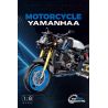 DOUBLE HEIGHT 60509 XE MÁY YAMAHA MT1O tỷ lệ 1:8 bộ đồ chơi xếp lắp ráp ghép mô hình Technic Kỹ Thuật Công Nghệ Cao Mô Hình Phương Tiện 638 khối