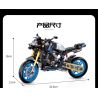 DOUBLE HEIGHT 60509 XE MÁY YAMAHA MT1O tỷ lệ 1:8 bộ đồ chơi xếp lắp ráp ghép mô hình Technic Kỹ Thuật Công Nghệ Cao Mô Hình Phương Tiện 638 khối