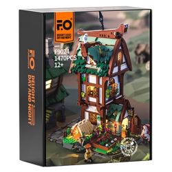 LUMIBRICKS FUNWHOLE F9024 9024 CỬA HÀNG THUỐC THỜI TRUNG CỔ bộ đồ chơi xếp lắp ráp ghép mô hình Creator Sáng Tạo 1470 khối