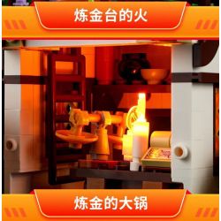 LUMIBRICKS FUNWHOLE F9024 9024 CỬA HÀNG THUỐC THỜI TRUNG CỔ bộ đồ chơi xếp lắp ráp ghép mô hình Creator Sáng Tạo 1470 khối