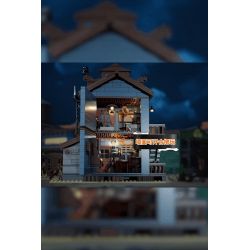 LUMIBRICKS FUNWHOLE F9026 9026 VĂN PHÒNG CẢNH SÁT PHÍA TÂY bộ đồ chơi xếp lắp ráp ghép mô hình Creator Sáng Tạo 1240 khối