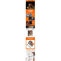 LUMIBRICKS FUNWHOLE F9026 9026 VĂN PHÒNG CẢNH SÁT PHÍA TÂY bộ đồ chơi xếp lắp ráp ghép mô hình Creator Sáng Tạo 1240 khối