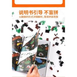 LUMIBRICKS FUNWHOLE F9022 9022 TRẠI NGOÀI TRỜI bộ đồ chơi xếp lắp ráp ghép mô hình Creator Sáng Tạo 1426 khối