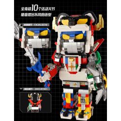 WANGAO 188019 GẤU CƠ KHÍ ĐA DẠNG 400% bộ đồ chơi xếp lắp ráp ghép mô hình BEAR ROBOT