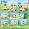 ZHEGAO 923005 XE MINI 4 MẪU bộ đồ chơi xếp lắp ráp ghép mô hình MINICAR