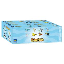 Kazi KY80060 80060 CHIẾN DỊCH BRIGHT WINGS 8 MÔ HÌNH HẢI ÂU SẾU ĐẦU ĐỎ NGỖNG HÀ DIỆC ĐÊM QUẠ CHIM VÀNG ANH HÚT MẬT ĐUÔI LỬA TUCAN bộ đồ chơi xếp lắp ráp ghép mô hình Creator Sáng Tạo 1369 khối