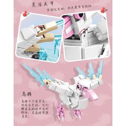 Kazi KY80060 80060 CHIẾN DỊCH BRIGHT WINGS 8 MÔ HÌNH HẢI ÂU SẾU ĐẦU ĐỎ NGỖNG HÀ DIỆC ĐÊM QUẠ CHIM VÀNG ANH HÚT MẬT ĐUÔI LỬA TUCAN bộ đồ chơi xếp lắp ráp ghép mô hình Creator Sáng Tạo 1369 khối