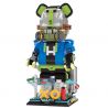 WANGAO 188020 DU KHÁCH NGUY HIỂM 15 GẤU CƠ KHÍ 400% bộ đồ chơi xếp lắp ráp ghép mô hình BEAR ROBOT