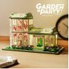 TAKUGI T3008 3008 VƯỜN BÁCH THẢO SUNSHINE bộ đồ chơi xếp lắp ráp ghép mô hình Creator GARDEN PARTY Sáng Tạo 827 khối