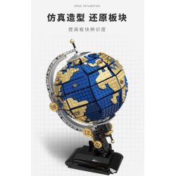 TAKUGI T1008 1008 KHÁM PHÁ ĐỊA CẦU bộ đồ chơi xếp lắp ráp ghép mô hình Creator SPACE EXPLORATION Sáng Tạo 1455 khối