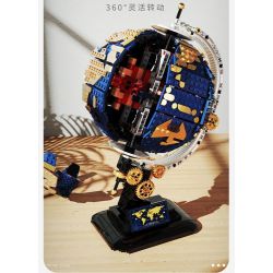 TAKUGI T1008 1008 KHÁM PHÁ ĐỊA CẦU bộ đồ chơi xếp lắp ráp ghép mô hình Creator SPACE EXPLORATION Sáng Tạo 1455 khối