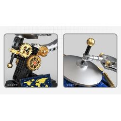 TAKUGI T1008 1008 KHÁM PHÁ ĐỊA CẦU bộ đồ chơi xếp lắp ráp ghép mô hình Creator SPACE EXPLORATION Sáng Tạo 1455 khối