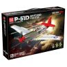 QuanGuan 100278 Quan Guan 100278 MÁY BAY CHIẾN ĐẤU P-51D MUSTANG bộ đồ chơi xếp lắp ráp ghép mô hình Military Army P-51D MUSTANG FIGHTER Quân Sự Bộ Đội 580 khối
