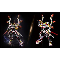 ZHEGAO QJ5311 5311 MECHA ĐÊM TRẮNG bộ đồ chơi xếp lắp ráp ghép mô hình 1305 khối