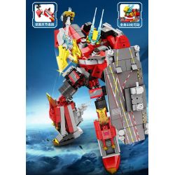 SEMBO 208041 LÍNH TẤN CÔNG bộ đồ chơi xếp lắp ráp ghép mô hình 1021 khối