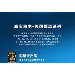 SEMBO 208041 LÍNH TẤN CÔNG bộ đồ chơi xếp lắp ráp ghép mô hình 1021 khối