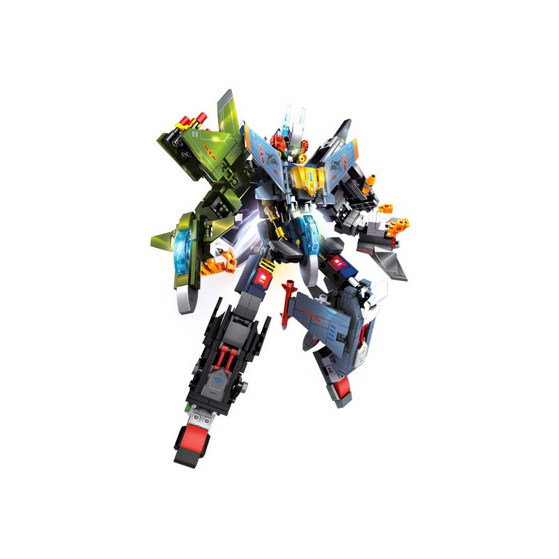 SEMBO 202243 CHIẾN BINH BÃO TỐ bộ đồ chơi xếp lắp ráp ghép mô hình 888 khối